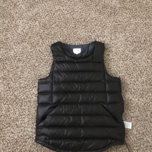 puma x stampd down vest (bulletproof styling)